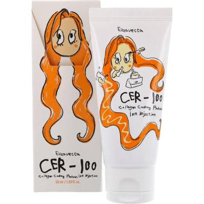 Elizavecca - CER-100 Collagen Coating Protein Ion Injection, 50ml - regenerujące serum do włosów