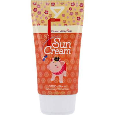 Elizavecca - Milky Piggy Sun Cream SPF 50+/PA+++ - Krem z Filtrem Przeciwsłonecznym, 50ml