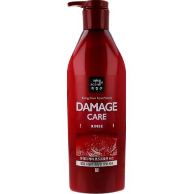 MiseEnScene Damage care Rose Protein Rinse, 680ml - odżywka do włosów zniszczonych