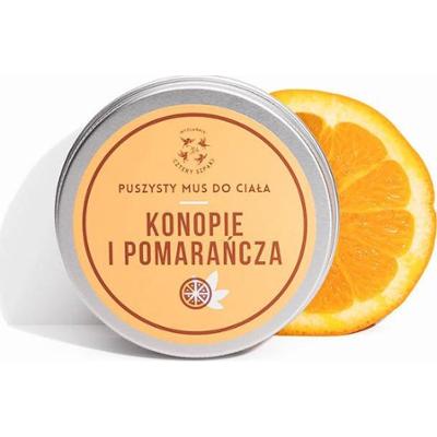CZTERY SZPAKI Mus do ciała Konopie i Pomarańcza 150 ml