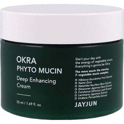JAYJUN - Okra Phyto Mucin Deep Enhancing Cream, 50 ml - nawilżający krem do twarzy