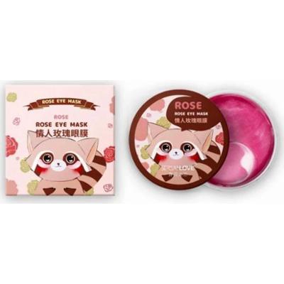 SERSANLOVE - Rose Eye Mask, 60szt. - Pielęgnacyjne hydrożelowe płatki pod oczy