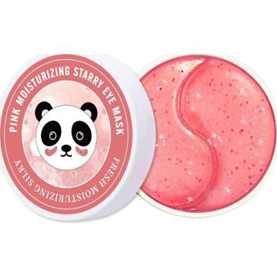 SERSANLOVE - Pink Moisturizing Starry Eye Mask, 60szt. - Kolagenowe płatki pod oczy STAR
