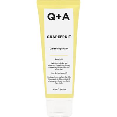 Q+A - Grapefruit Cleansing Balm, 125ml - balsam do oczyszczania twarzy z olejkiem grejpfrutowym