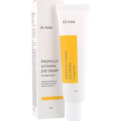iUNIK - Propolis Vitamin Eye Cream, 30ml - odżywco-ujędrniający krem pod oczy z propolisem