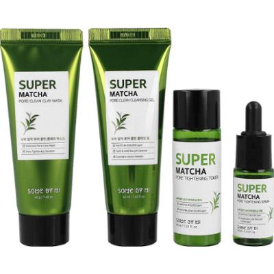SOME BY MI - Super Matcha Pore Care Starter Kit - zestaw miniaturek z matchą
