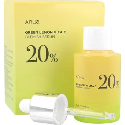 ANUA - Green Lemon Vitamin C Blemish Serum, 20ml - rozjaśniające serum do twarzy