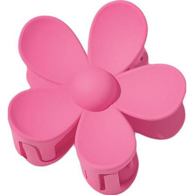 ECARLA - Spinka do włosów kwiat XL, różowa