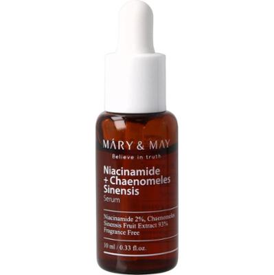 Mary&May - Niacinamide + Chaenomeles Sinensis Serum, 10ml - mini serum do twarzy