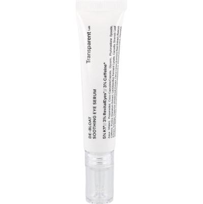 Transparent Lab - De-Bloat Soothing Eye Serum, 15ml - kojące serum pod oczy z kofeiną
