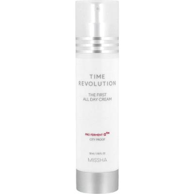 Missha- Time Revolution The First All Day Cream, 50ml - krem do twarzy oo działaniu ujędniającym