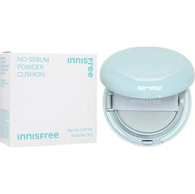 INNISFREE - No-Sebum Powder Cushion 17N Ivory, 14g - Puder w poduszce