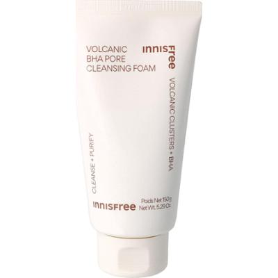 INNISFREE - Volcanic BHA Pore Cleansing Foam, 150 g - oczyszczająca pianka do mycia twarzy