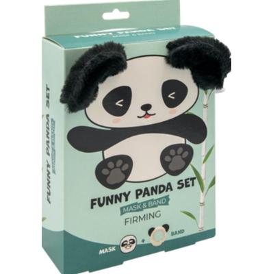 MOND'SUB - Funny Panda Set Mask & Band - zestaw ujędrniająca maska do twarzy w płachcie Panda