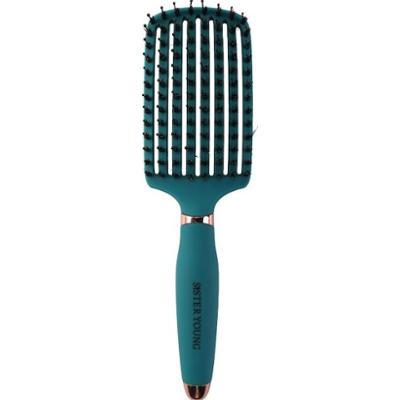 SISTER YOUNG - OVIA GREEN BV - Szczotka do Włosów z Naturalnego Włosia Dzika z Wentylacją Zielona
