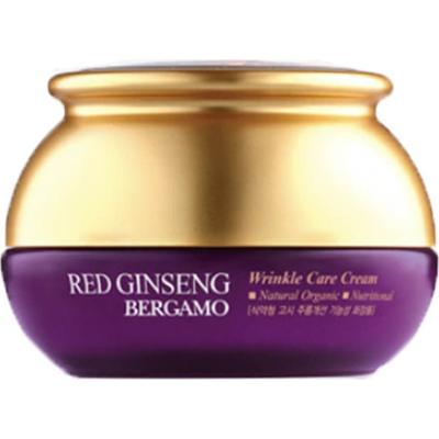 BERGAMO - Przeciwzmarszczkowy krem do twarzy CZERWONY ŻEŃ-SZEŃ, 50ml