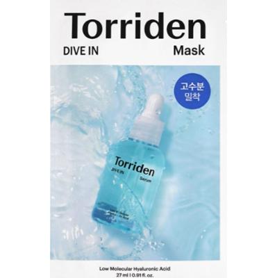 Torriden - DIVE-IN Low Molecular Hyaluronic Acid Mask Pack - kojąco-nawilżajaca maseczka w płachcie