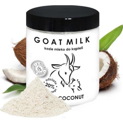 e-FIORE - Kozie mleko do kąpieli z kolagenem, pantenolem, olejkiem jojoba Sweet Coconut, 400g