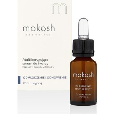 MOKOSH - Multikorygujace serum do twarzy Egzosomy, Peptydy z wit.C, 12ml