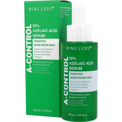 NINE LESS - A-Control 10% Azelaic Acid Serum, 30ml - serum do twarzy o działaniu rozjaśniającym