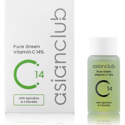 AsianClub - Pure Green Vitamin C 14%, 15ml - serum do twarzy z witaminą C