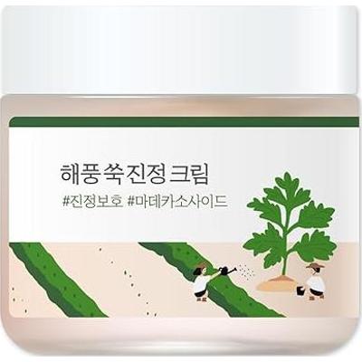 Round Lab - Mugwort Calming Cream, 80ml - łagodzący krem do twarzy