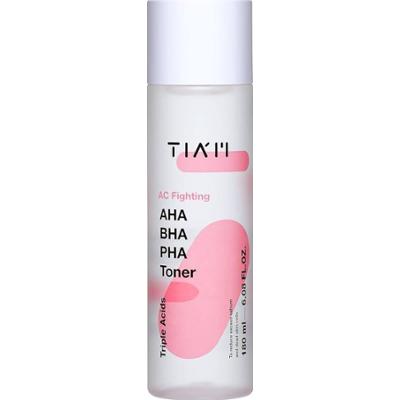 TIAM - AC Fighting AHA BHA PHA Toner, 180ml - tonik z kwasami
