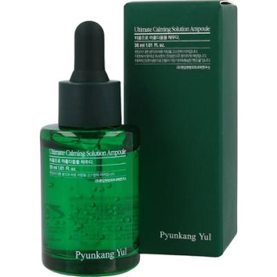 Pyunkang Yul - Ultimate Calming Solution Ampoule, 30ml - kojąca ampułka do twarzy