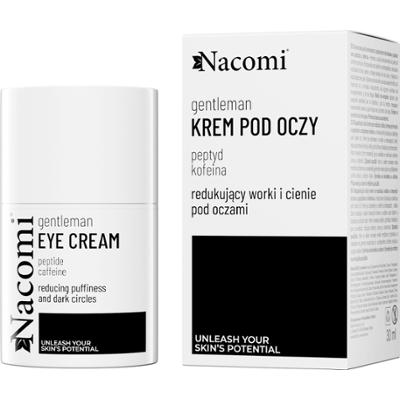 NACOMI - GentleMan - Krem pod oczy Rozświetlający, niwelujący worki i cienie z peptydami i kofeiną, 30ml