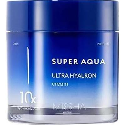Missha Super aqua ultra hyalron Cream 70ml - nawilżajacy krem do twarzy