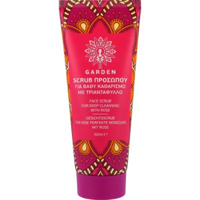 GARDEN - Face Scrub For Deep Cleansing With Rose, 50 ml - peeling do twarzy z różą