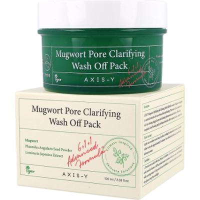 AXIS-Y - MUGWORT PORE CLARIFYING WASH OFF PACK, 100ml - oczyszczająca maska do twarzy