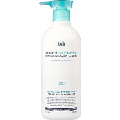 LADOR Keratin Lpp Shampoo - Keratynowy Szampon do Włosów z Jedwabiem, 530ml