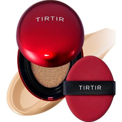 TIRTIR - Mask Fit Red Cushion 27N Camel, 18g - podkład w formie cushion, najciemniejszy odcień z neutralnymi tonami