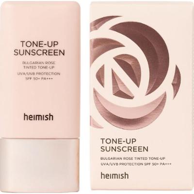 HEIMISH - Bulgarian Rose Tone-up Sunscreen SPF50+ PA+++, 30ml - krem typu tone-up z ochroną przeciwsłoneczną