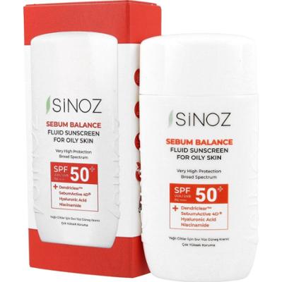 Sinoz - Sebum Balance Fluid Sunscreen for Oily Skin SPF50+ / PA++++, 50ml