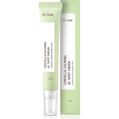 iUNIK - Centella Calming AC Spot Cream, 20ml - punktowy krem na wypryski