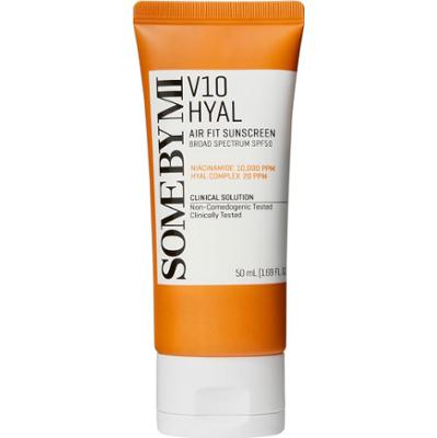 SOME BY MI - V10 HYAL Air Fit Sunscreen SPF50, 50ml - witaminowy krem z filtrem SPF