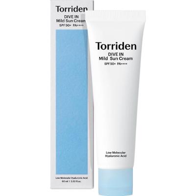 Torriden - DIVE-IN Mild Suncream, 60ml - nawilżający krem przeciwsłoneczny