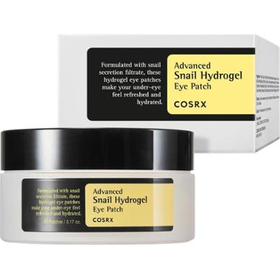 COSRX - Advanced Snail Hydrogel Eye Patch, 60 szt. - hydrożelowe płatki pod oczy ze śluzem ślimaka