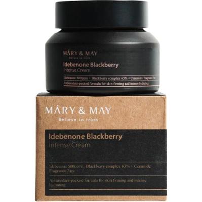 Mary&May - Idebenone Blackberry Intense Cream, 70 g - przeciwzmarszczkowy krem do twarzy