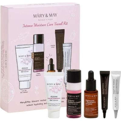 Mary&May - Intense Moisture Care Travel Kit, 5szt. - nawilżający zestaw 5 miniaturek do pielęgnacji twarzy