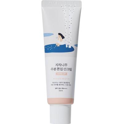 Round Lab - Birch Moisture Tone-Up Sunscreen SPF 50+ PA++++, 50ml - tonizujący krem przeciwsłoneczny