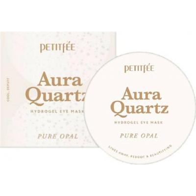 Petitfee - Aura Quartz Hydrogel Eye Mask Pure Opal, 40 szt. - hydrożelowe płatki pod oczy
