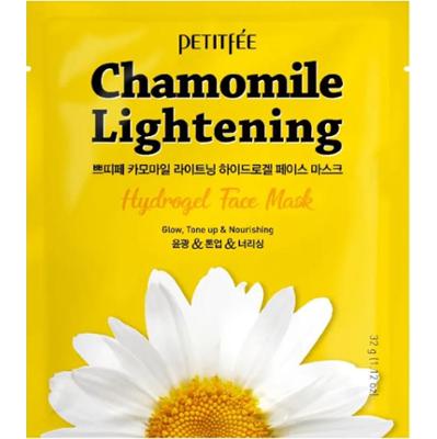 Petitfee - Chamomile Lightening Hydrogel Face Mask, 32g - rozświetlająca maska w płachcie