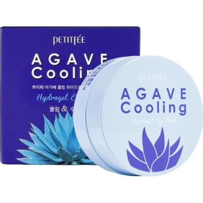 Petitfee - Agave Cooling Hydrogel Eye Mask, 60 szt. - chłodzące hydrożelowe płatki pod oczy