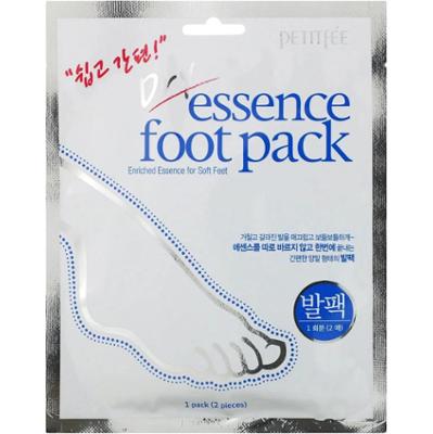 Petitfee - Dry Essence Foot Pack, 2 szt - wygładzająca maska do stóp w formie skarpetek
