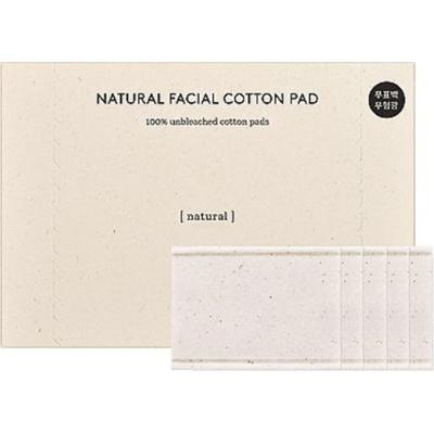 HYGGEE - Natural Facial Cotton Pads, 80szt. - bawełniane płatki do twarzy
