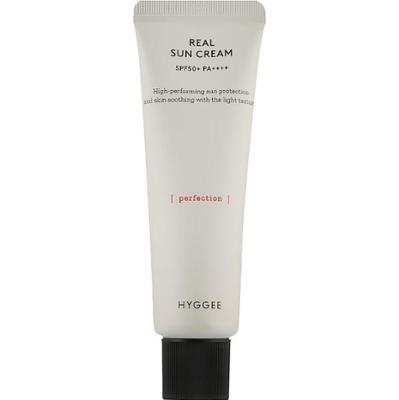 HYGGEE - Real Sun Cream Perfection SPF50+, 50ml - lekki krem przeciwsłoneczny
