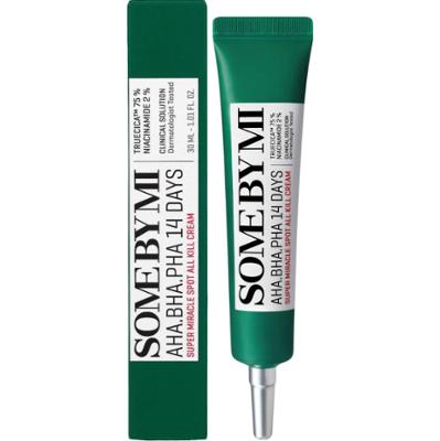 SOME BY MI - AHA BHA PHA 14 DAYS Super Miracle Spot All Kill Cream, 30ml - krem punktowy na zmiany trądzikowe